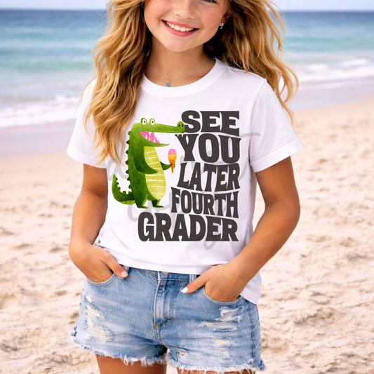 Parker & Jo™ Design Co. | See you later fourth grader png