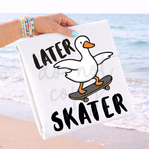 Parker & Jo™ Design Co. | Later Skater Goose png