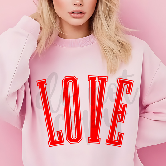LOVE red png