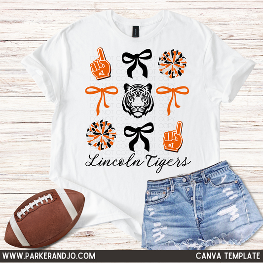 School Spirit Canva Template