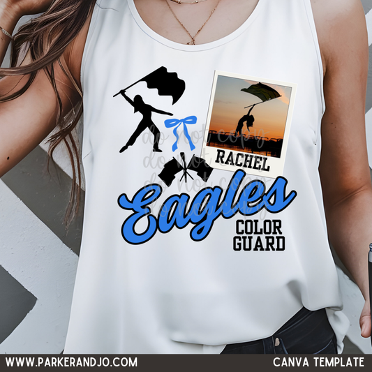 Color Guard Canva Template