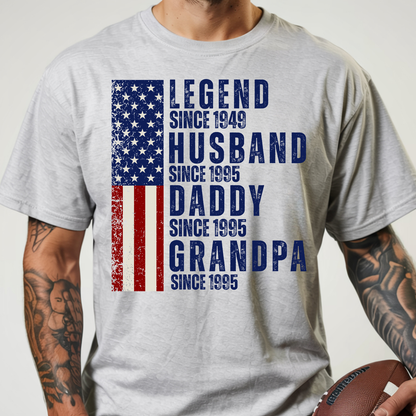 Legend Since etc. custom editable template