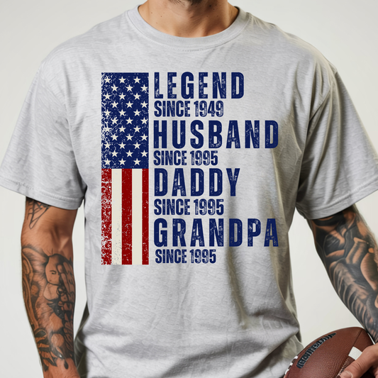 Legend Since etc. custom editable template