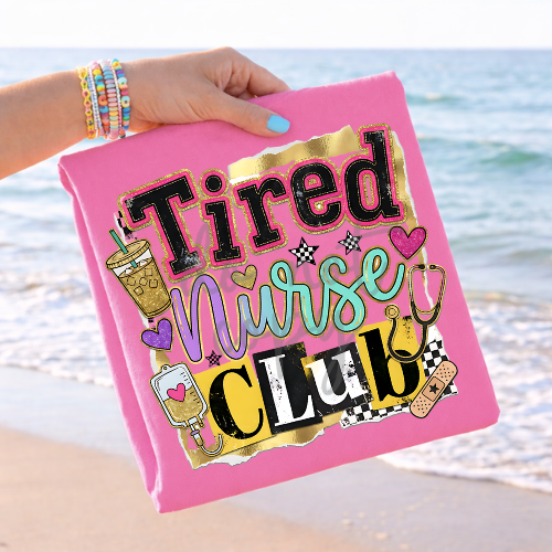 Parker & Jo™ Design Co. | Tired Nurse Club png