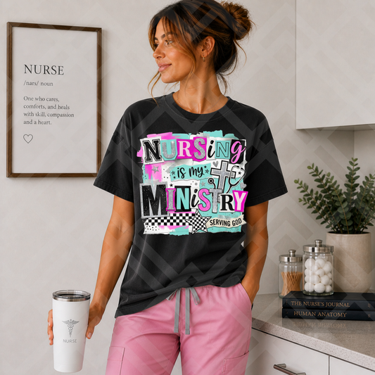 NURSING IS MY MINISTRY SERVING GOD PNG