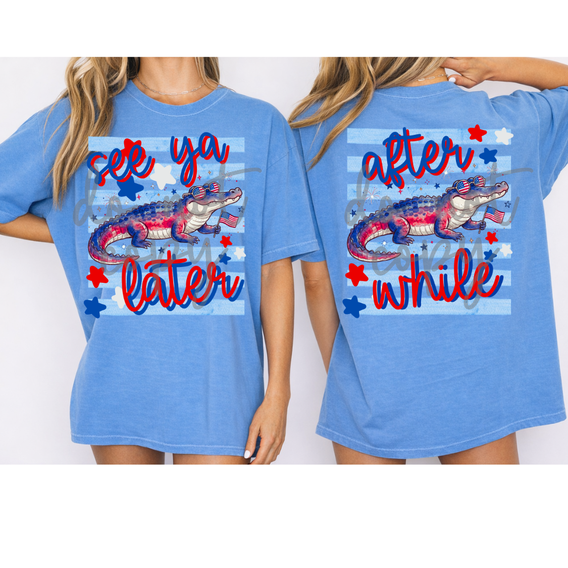Parker & Jo™ Design Co. | See Ya Later Gator & After Awhile Patriotic 2 pngs