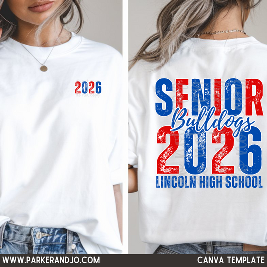 Senior Canva Template
