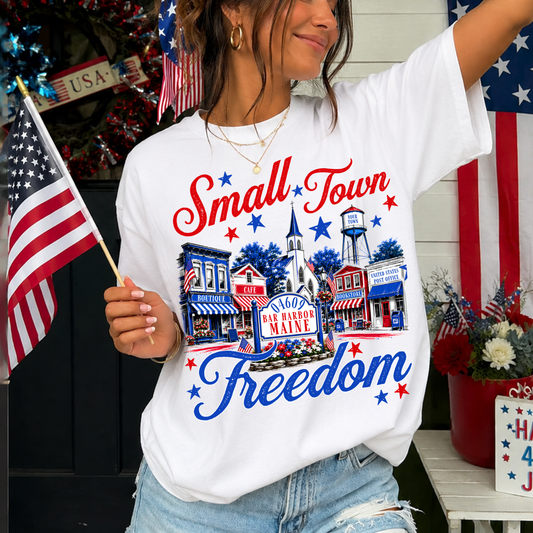 SMALL TOWN FREEDOM EDITABLE TEMPLATE