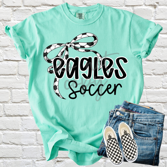 thin soccer bow editable canva template