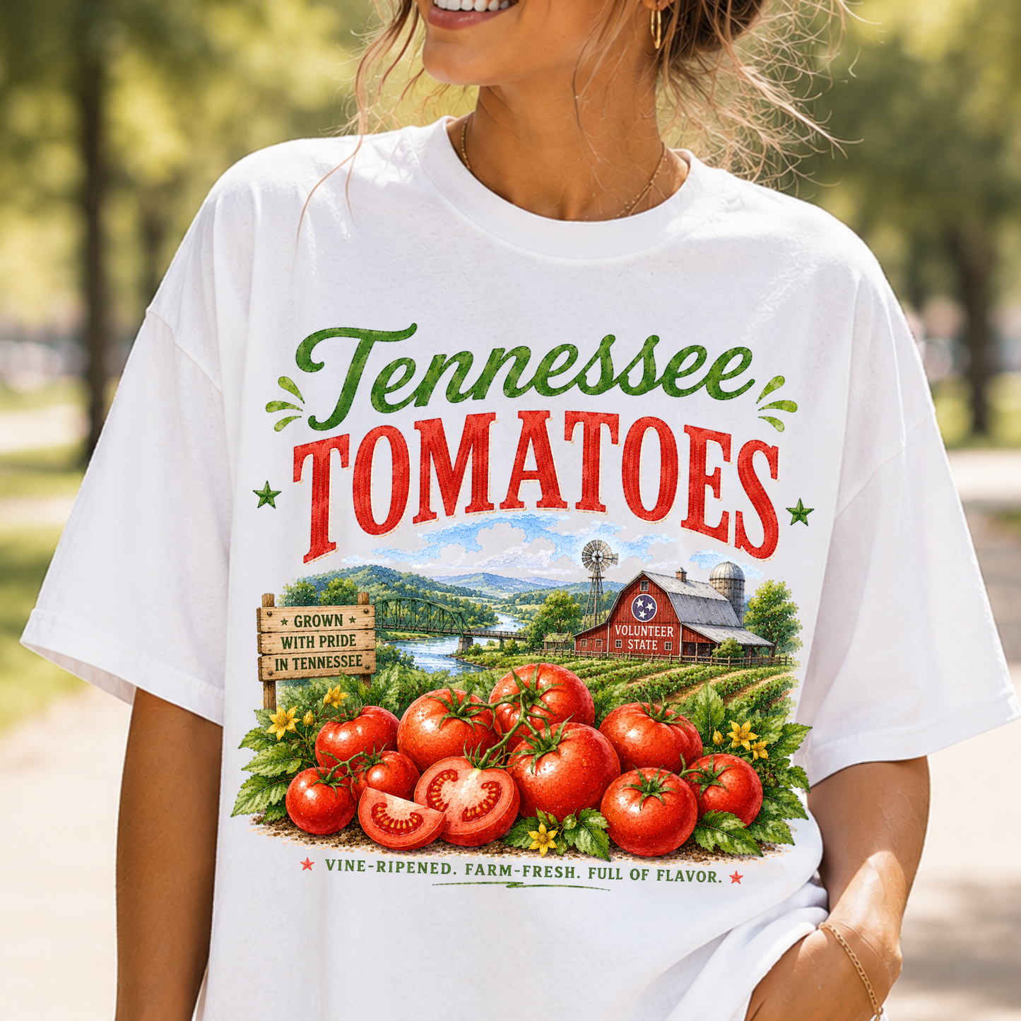 TENNESSEE TOMATOES WATERCOLOR PNG
