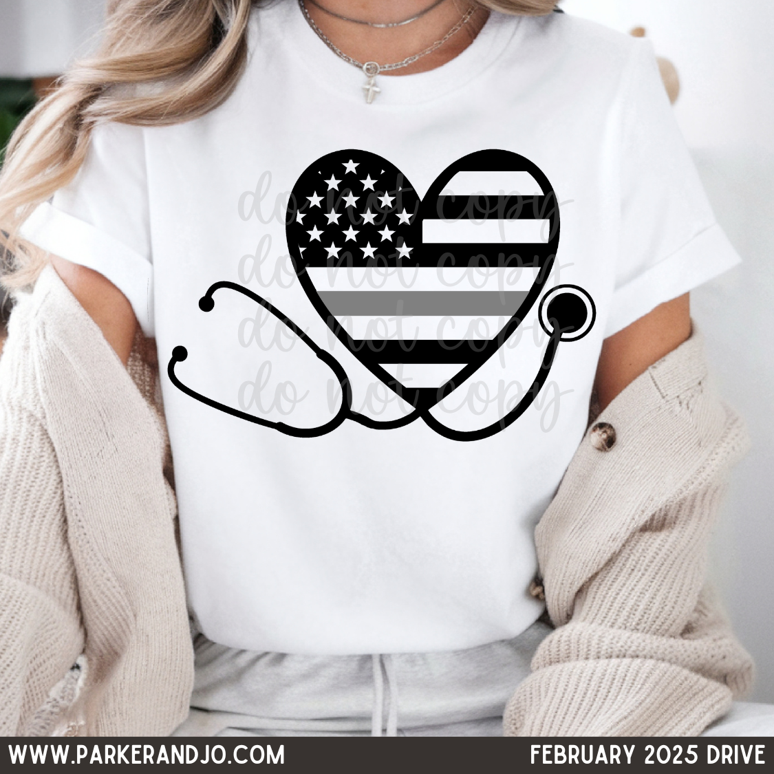 Thin Grey Line Heart Stethoscope png