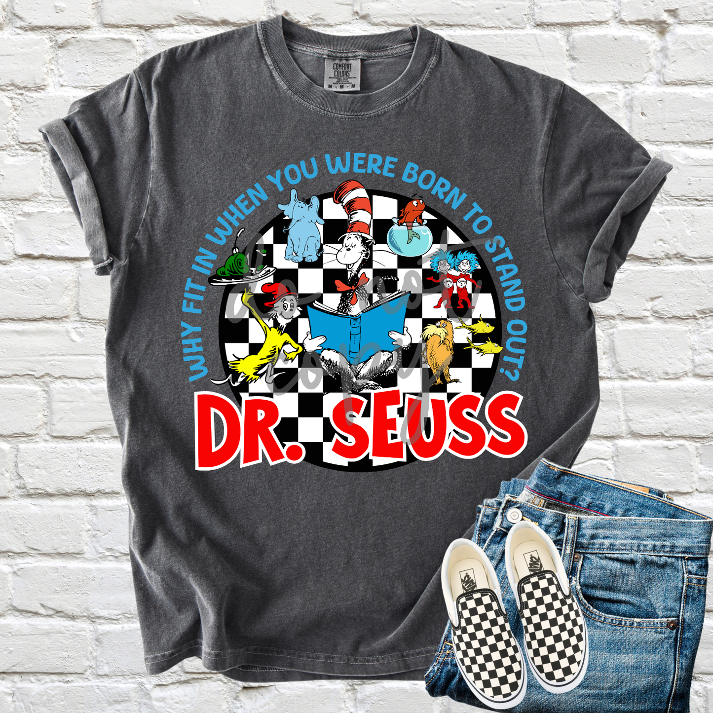 why fit in when you were born to stand out png