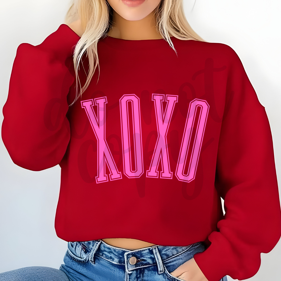 XOXO pink png